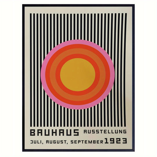 Poster Bauhaus Circle