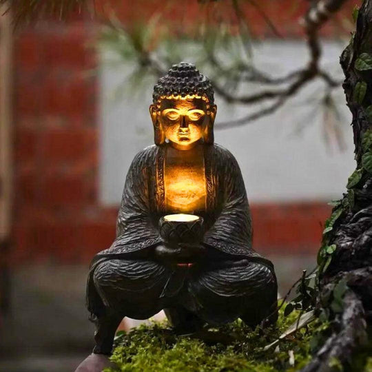 Estatueta Light Buddha - popbox