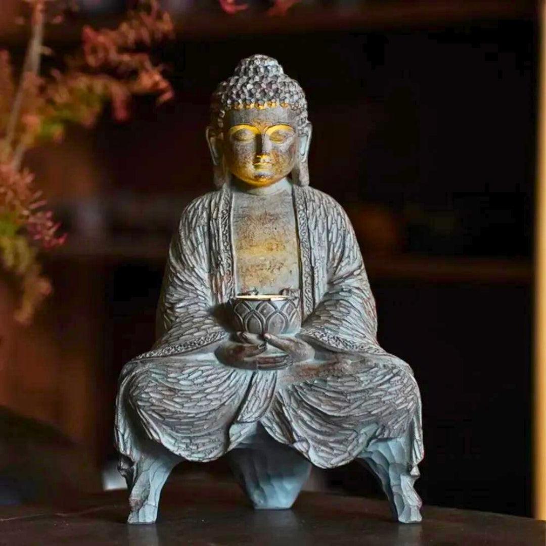 Estatueta Light Buddha - popbox