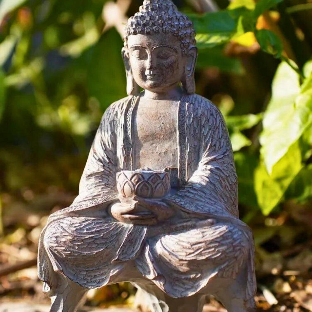 Estatueta Light Buddha - popbox