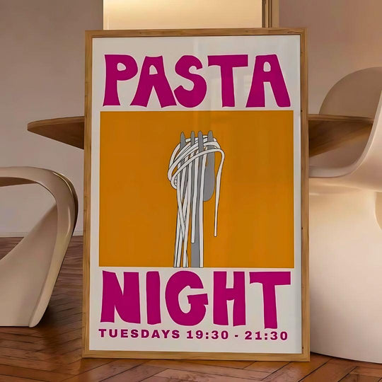 Poster Pasta Night - popbox