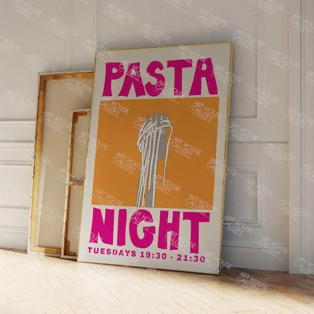 Poster Pasta Night - popbox