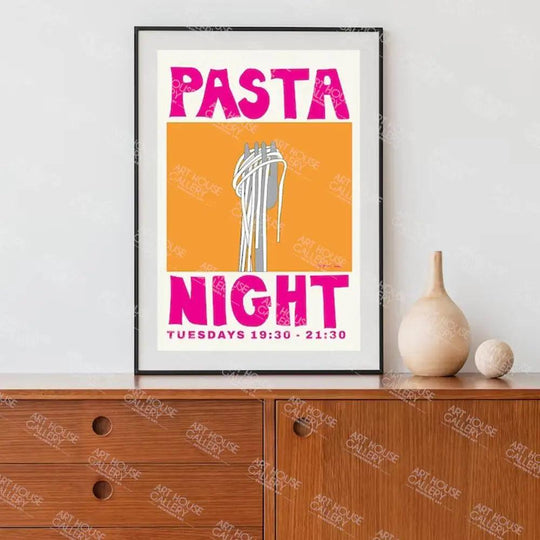 Poster Pasta Night - popbox