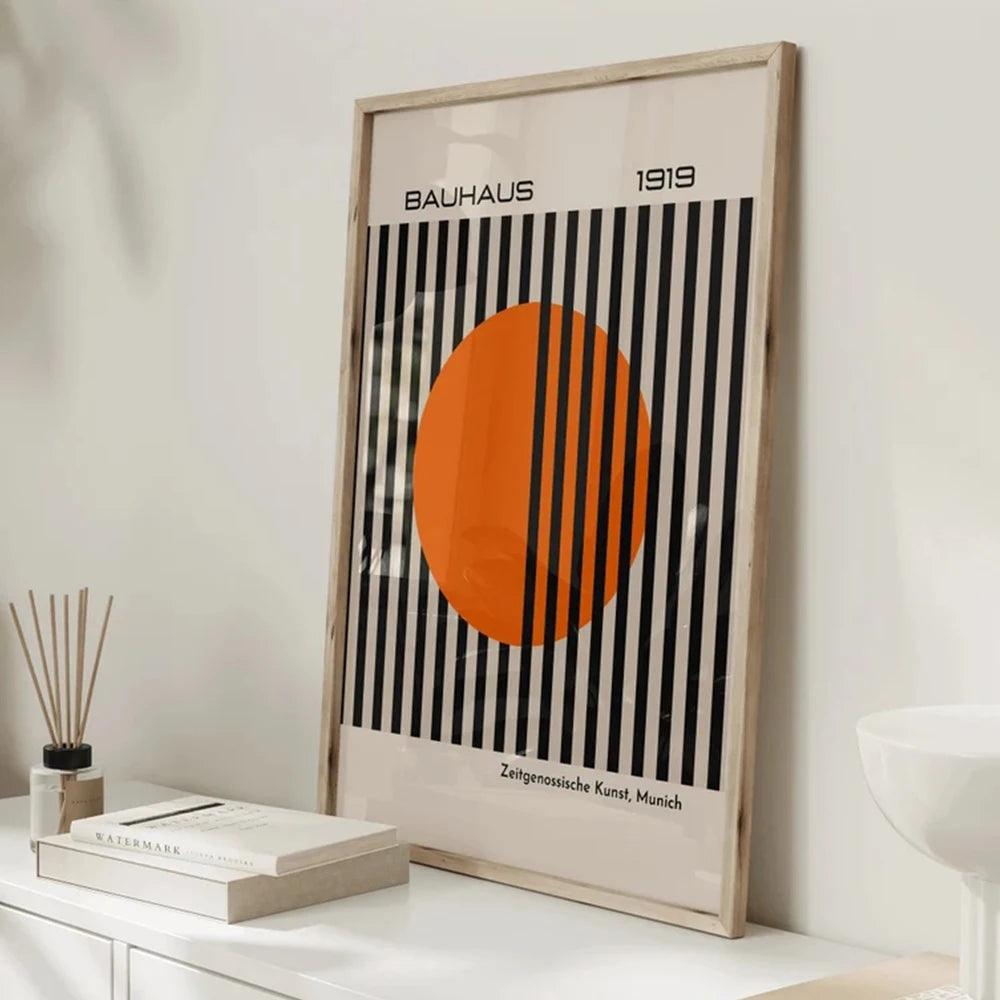 Poster Bauhaus Canvas - popbox