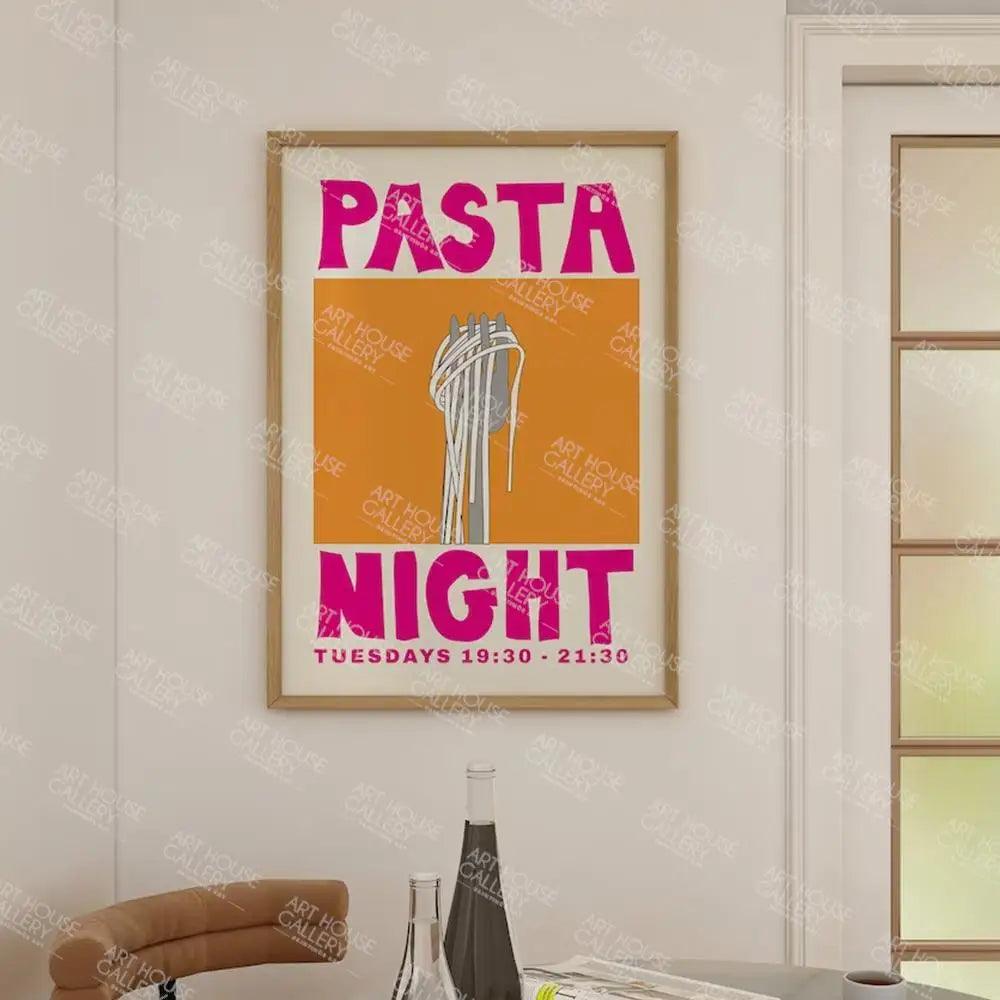 Poster Pasta Night - popbox